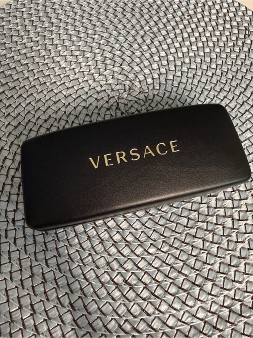 Authentic Versace Black Eyeglasses Sunglasses Case